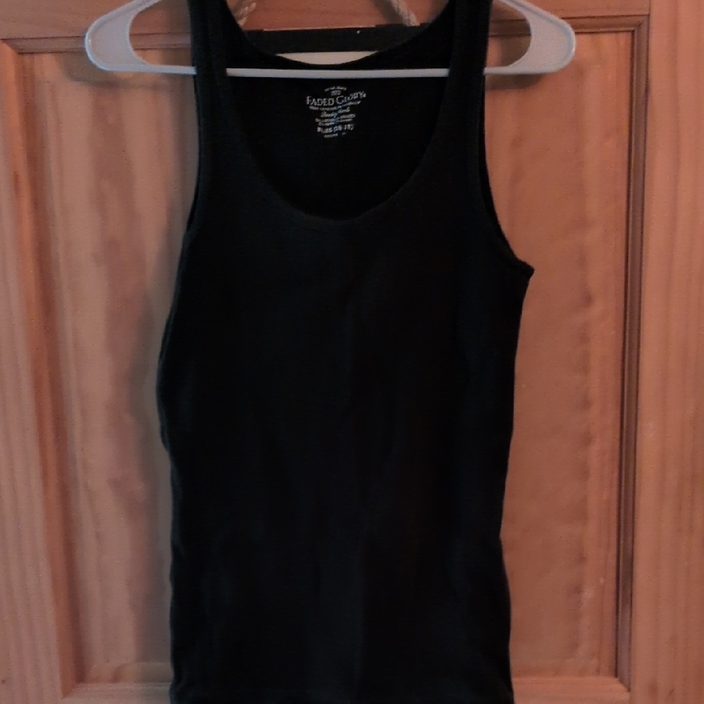 Faded Glory Black Sleeveless Top